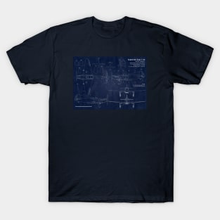 Yakovlev Yak3 Blueprint T-Shirt